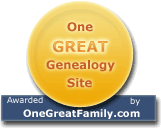 One Great Genealogy Site Award