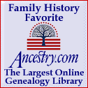 Ancestry.com Family History Favorite